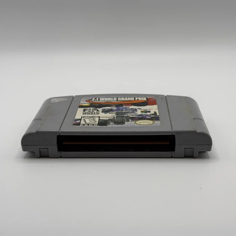 F-1 World Grand Prix Nintendo 64 N64 Game E Video System NTSC-U/C 1998 Cart